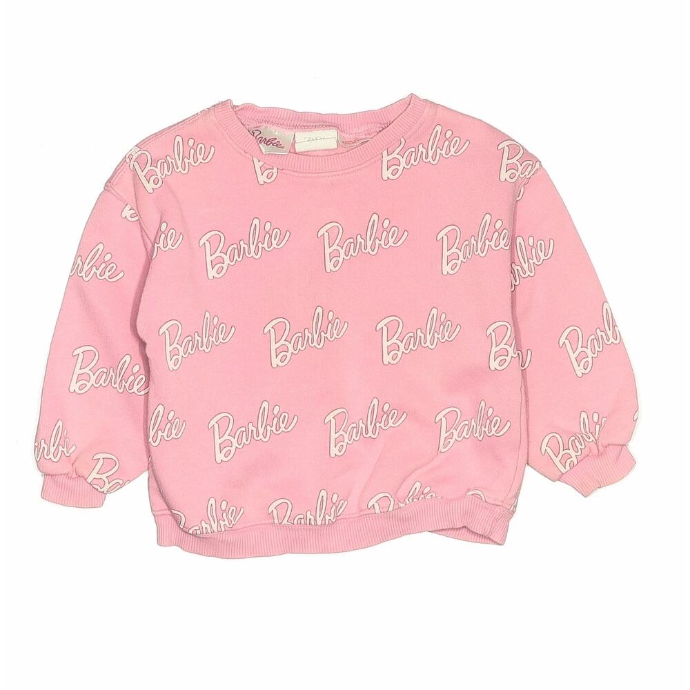 ZARA Barbie Crewneck Sweatshirt Size 2-3